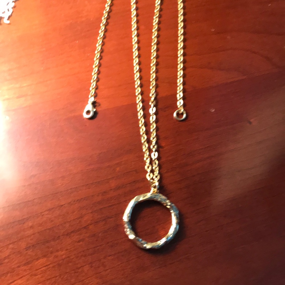 Gold 8” Dipped Gold Necklace - image 2